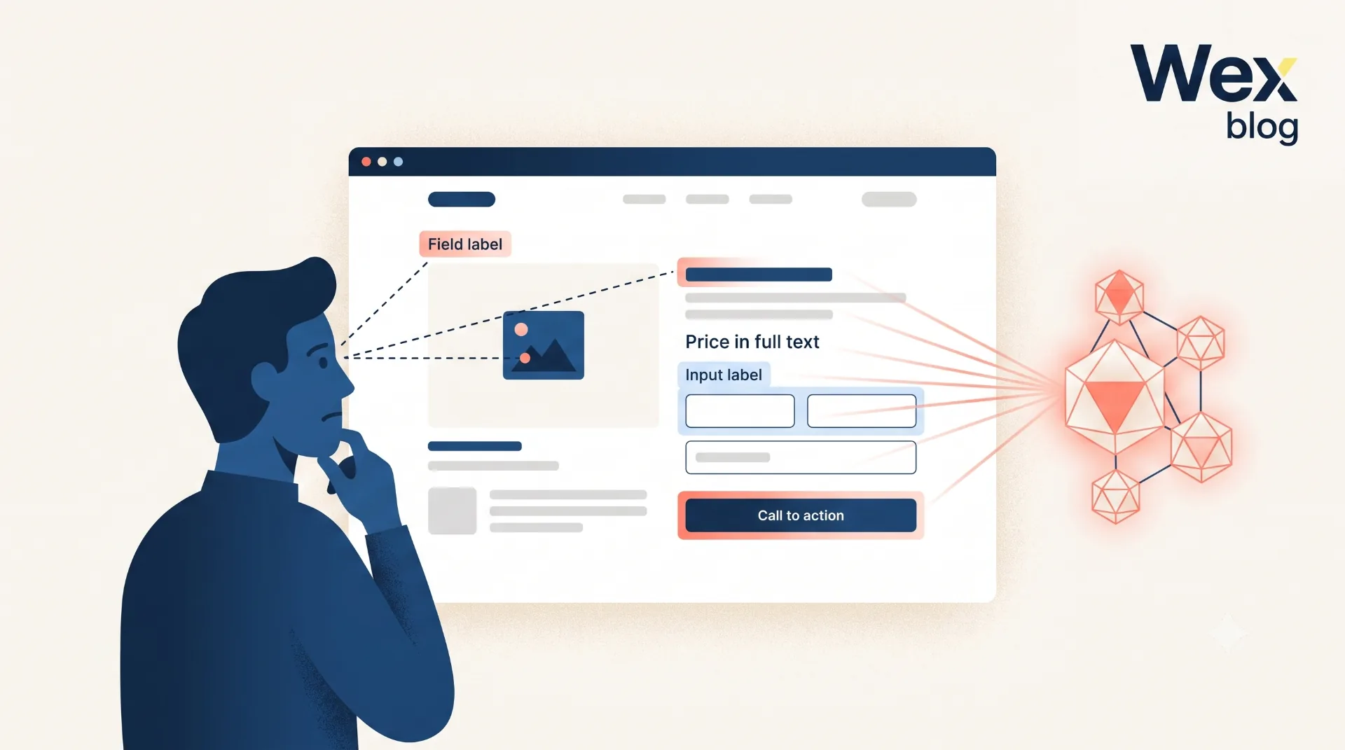 Interface web parcourue par un agent IA autonome à la place d'un utilisateur humain