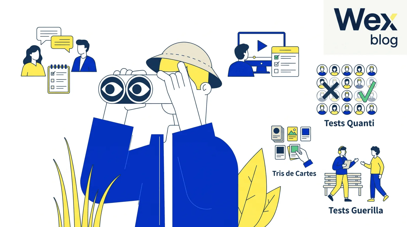 Illustration tests utilisateurs : 5 méthodes pour valider une interface